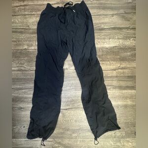 Men's Black Joggers with Drawstring Waist